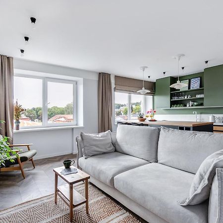 Old-New Apartment In Central Kaunas Luaran gambar