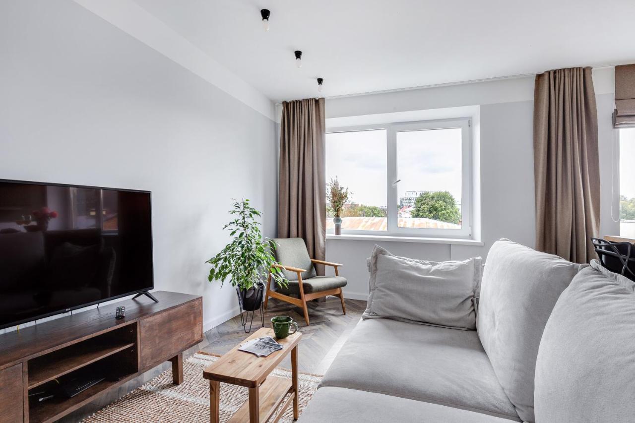 Old-New Apartment In Central Kaunas Luaran gambar