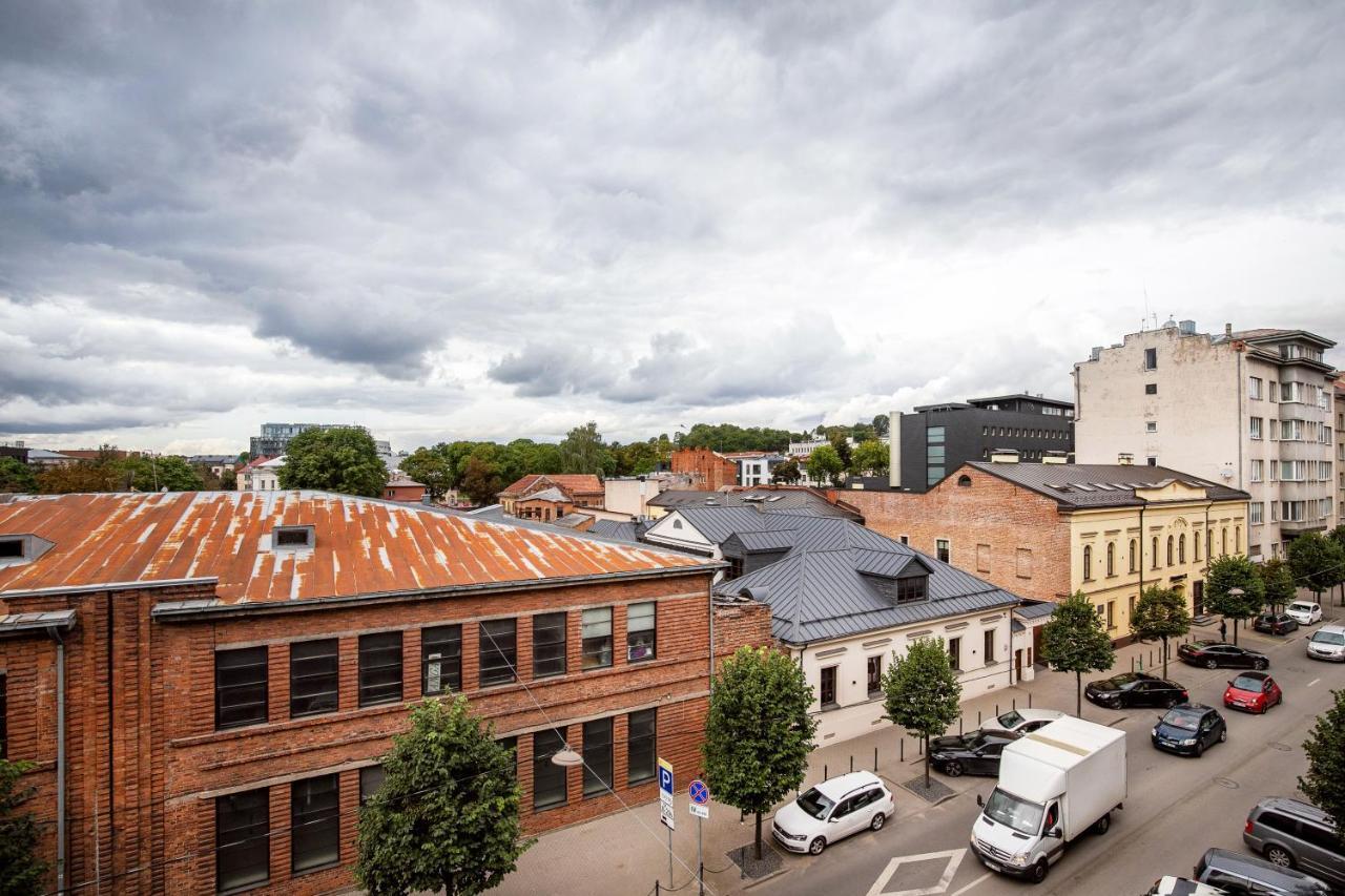 Old-New Apartment In Central Kaunas Luaran gambar