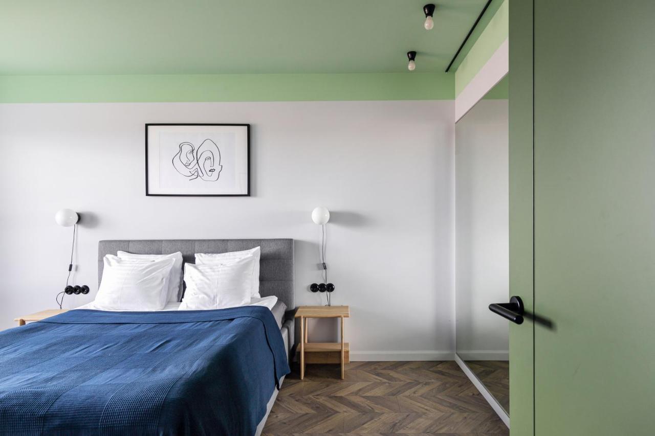 Old-New Apartment In Central Kaunas Luaran gambar