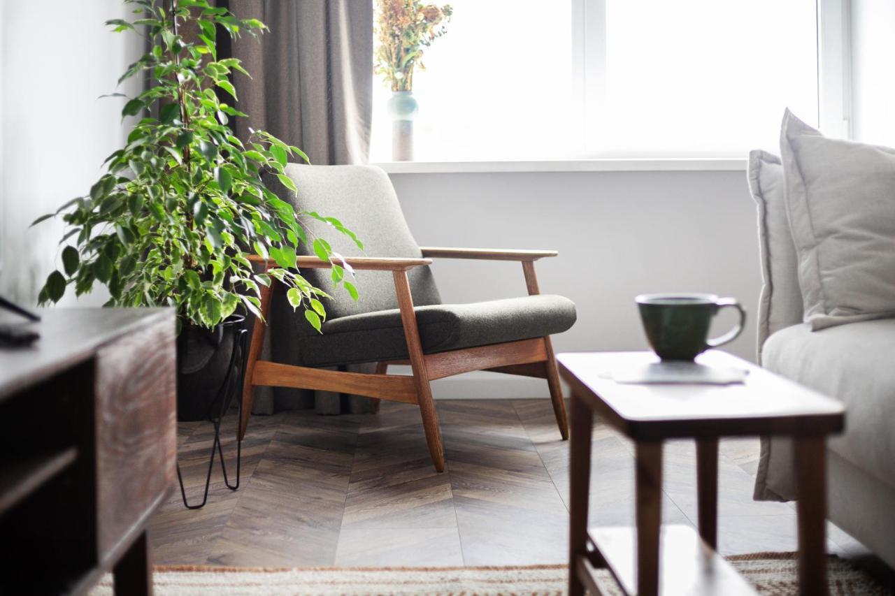 Old-New Apartment In Central Kaunas Luaran gambar