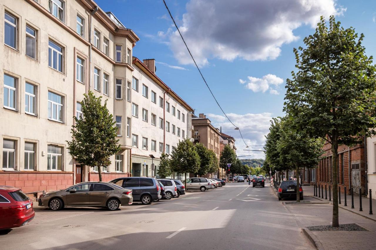 Old-New Apartment In Central Kaunas Luaran gambar