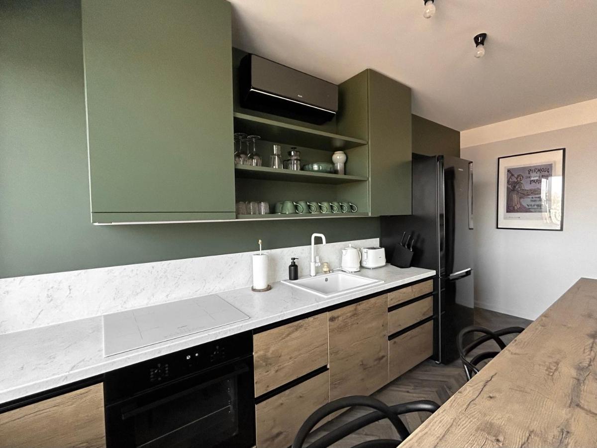 Old-New Apartment In Central Kaunas Luaran gambar